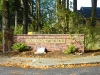 Monument at entry to Poulsbo Garden neighborhood in Poulsbo