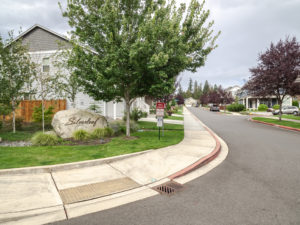 Entrance to Silverleaf Neighborhood